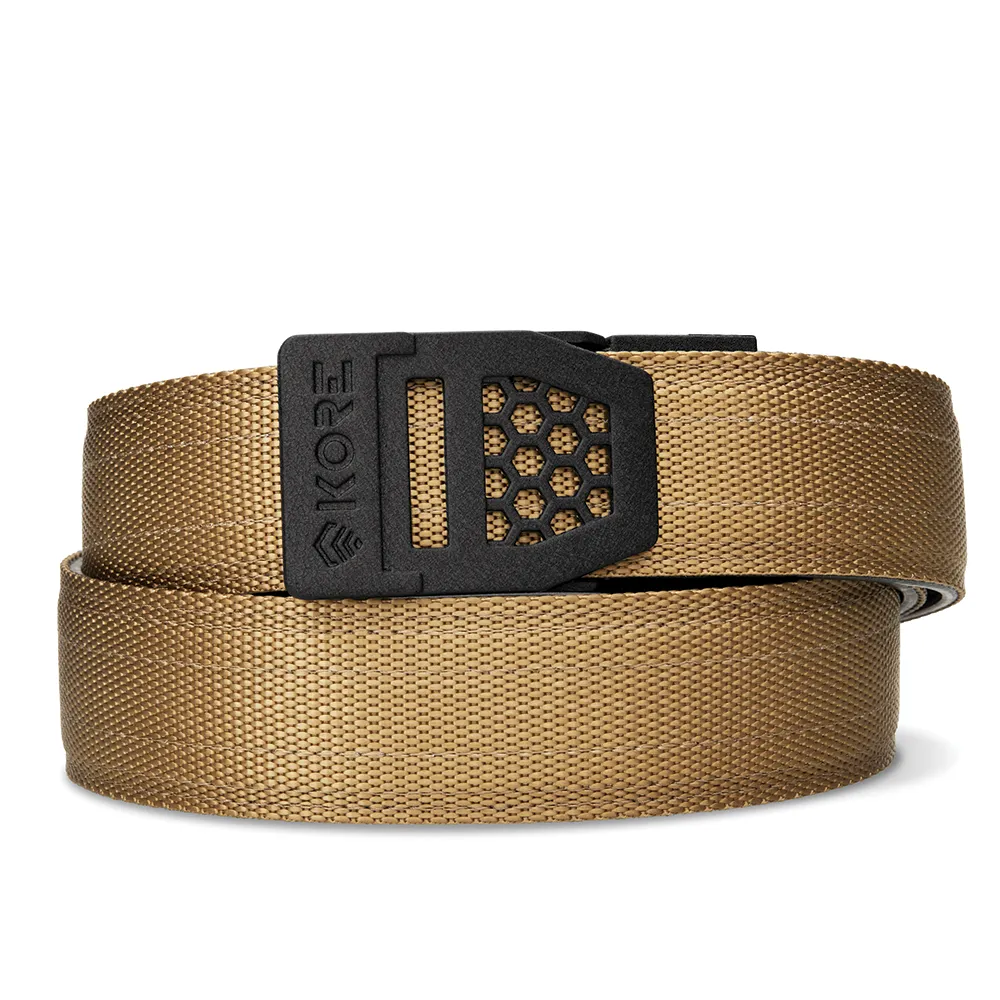 X6 BLACK BUCKLE | TACTICAL NYLON GUN BELT 1.5"